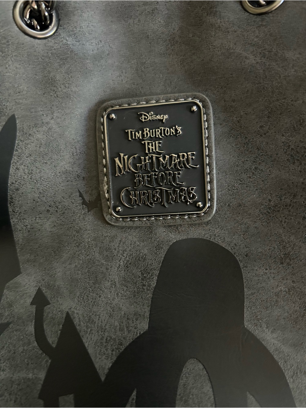 NWOT Loungefly The Nightmare Before Christmas hand/shoulder bag with Chain Strap - Picture 4 of 9